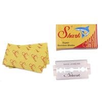Shark Universal Double Edged Safety Razor Blades - Pack of 10