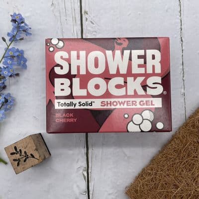 SHOWERBLOCKS Black Cherry Solid Shower Gel