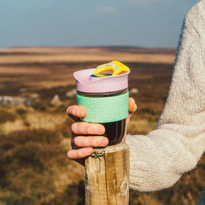 SoleCup Glass Travel Mug - 12oz Original - Various Colours