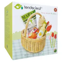 Tenderleaf Wicker Shopping Basket