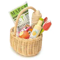 Tenderleaf Wicker Shopping Basket