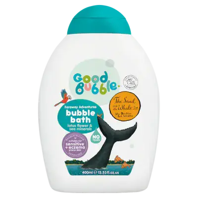 The Snail and The Whale Lotus Flower & Sea Minerals Bubble Bath - The Good Bubble