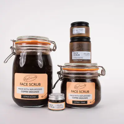 Upcircle Organic Coffee Face Scrub - Citrus Blend