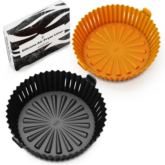 WAFE Circle Silicone Air Fryer Liner - Pack of 2