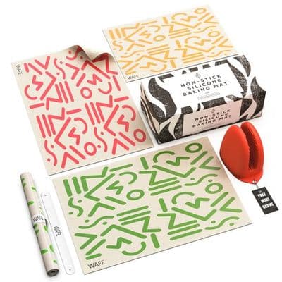 WAFE Set of 3 Reusable Silicone Baking Mats