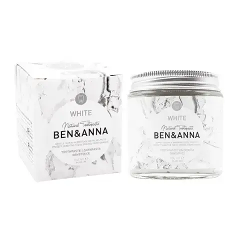 White - Flouride Free Toothpaste - Ben & Anna