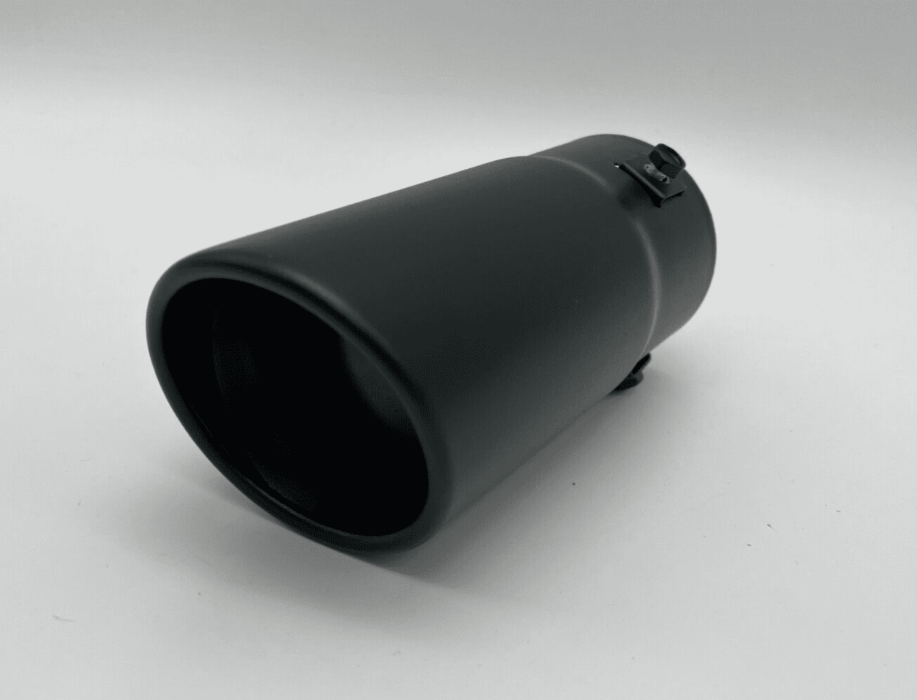 5 To 7 Inch Polished Stainless Steel Bolt-On - 5" Inlet, 7" Outlet, 15" Long, Angle Cut & Rolled Edge Exhaust Tip - Foto 7