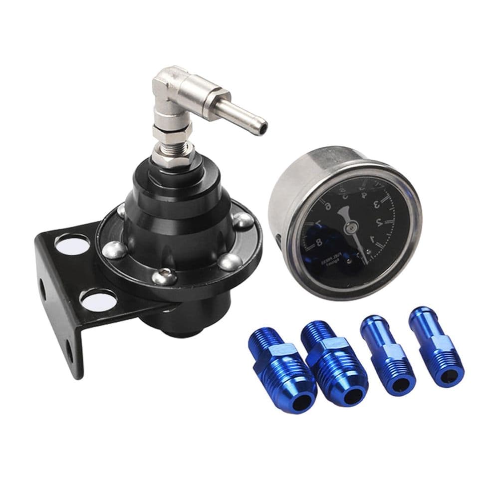 Motorsport Fuel Pressure Regulator Gauge 1/8 NPT fitting 30-80 PSI ...