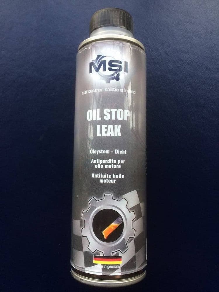 OIL STOP LEAK BEST ON THE MARKET STOP OIL LEAKS IN ENGINES AND