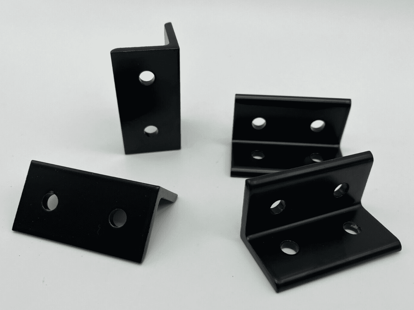 Rally Mudflap Bracket x4 Aluminium Lightweight Race Rallying Brackets Alloy