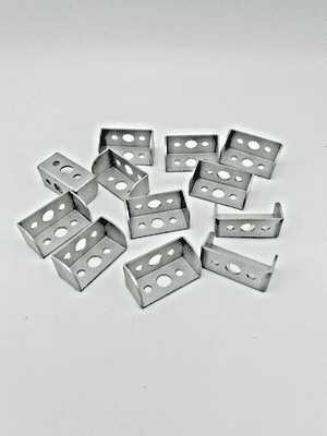 4x Mud Flap Fitting U-Clamps For Peugeot - ASC Brand, UK Made