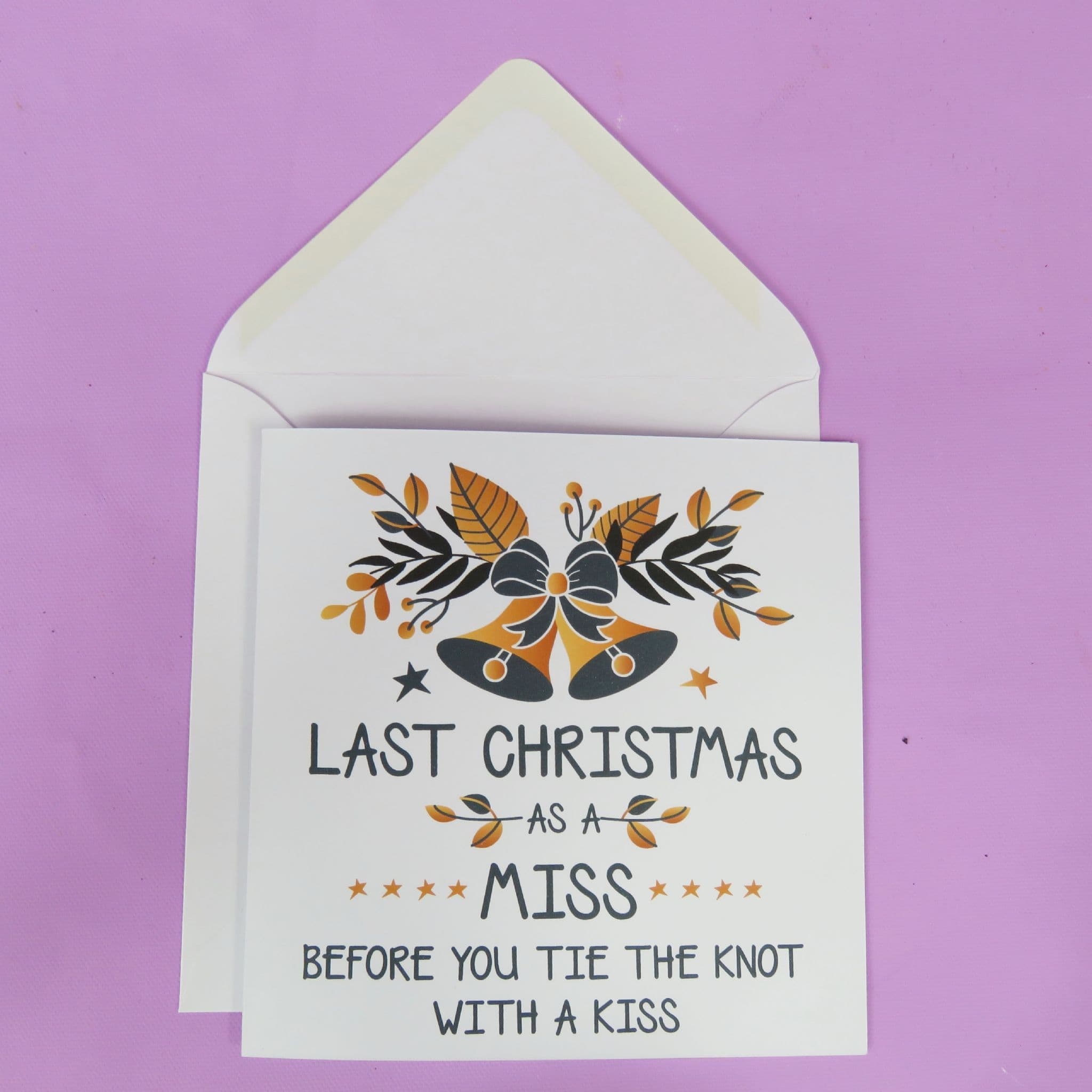 Last christmas before wedding gift Clearance