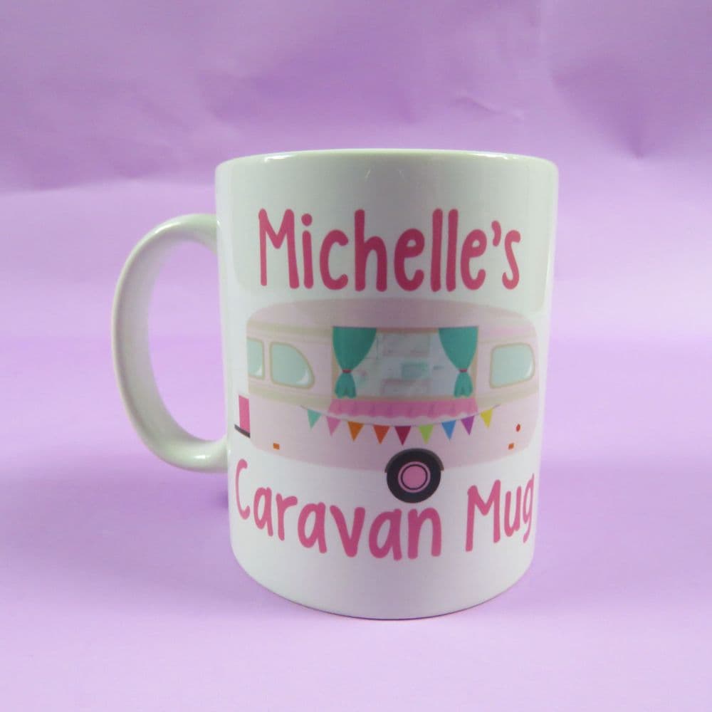 Caravan mug personalised caravan gift novelty gift caravan inspired cup caravan lover personalised