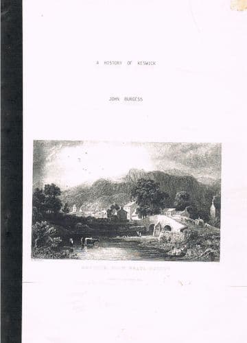 A History of Keswick BURGES, John