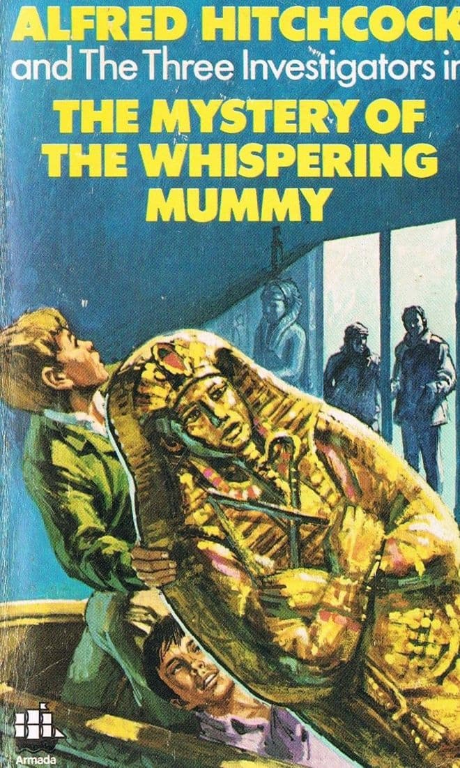 ARTHUR, Robert  Alfred Hitchcock and the Three Investigators in The Mystery of the Whispering Mummy