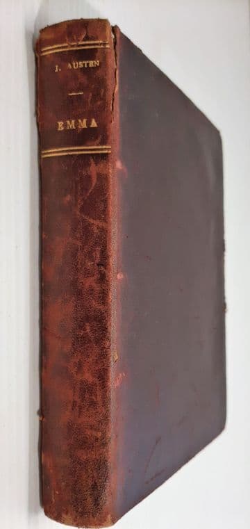 AUSTEN, Jane. Emma (Tauchnitz edition, full leather)