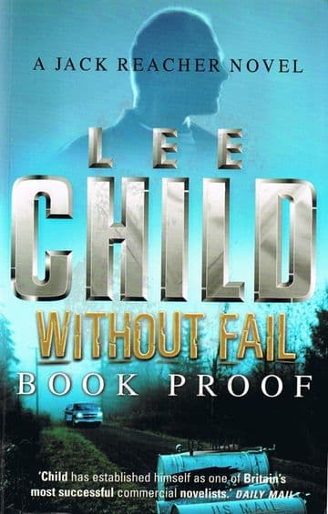 CHILD, Lee Without Fail (uncorrected proof copy)