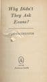 CHRISTIE, Agatha Why Didn't they ask Evans (Fontana Books 114)