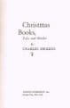 Christmas Books, Tales and Sketches