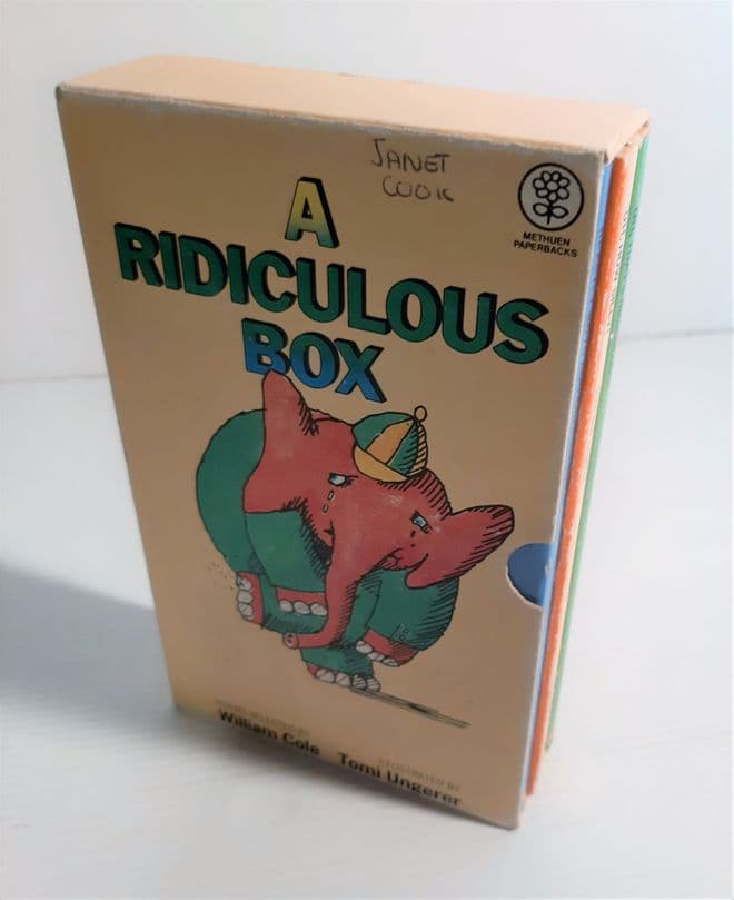 Cole, William. Ungerer, Tomi.  A Ridiculous Box : Oh, What Nonsense; Oh, That's Ridiculous; Oh, How