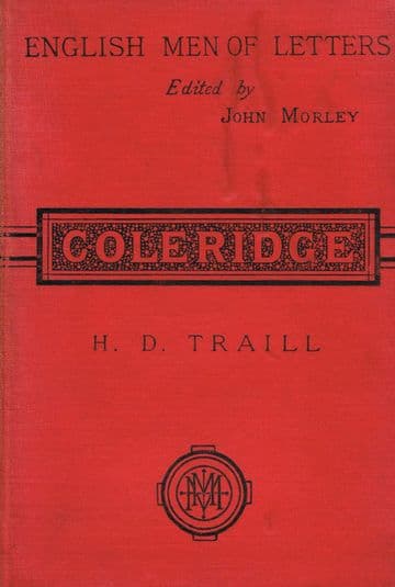 Coleridge (English Men of Letters Series) Traill. H.D.