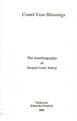 Count your Blessings : The Autobiography of Maqbul Caleb, Bishop CALEB, Maqbul (Bishop)