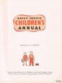 Daily Sketch Children's Annual  Ivy Russell, R F Brown, Sylvia Allen et al