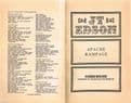 EDSON, J. T.  Apache Rampage (Corgi Book 552082821)
