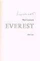 Everest  (signed 1st ed.)  UNSWORTH, Walt