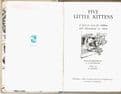 Five Little Kittens   A J Macgregor, W Perring  c1955