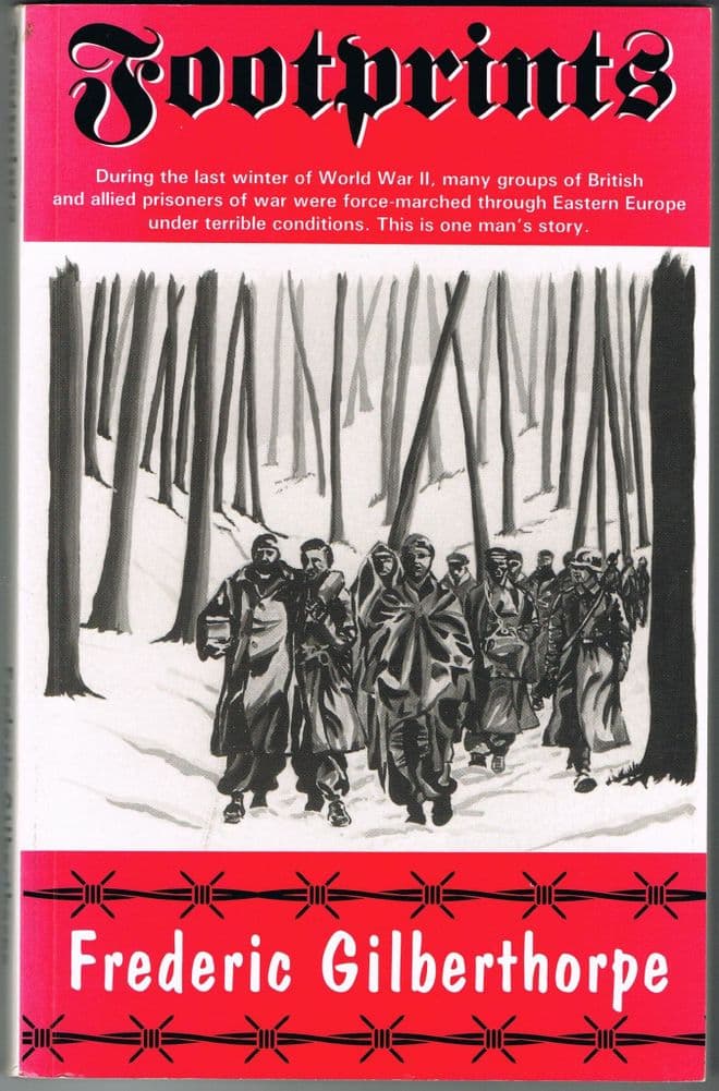 Footprints (signed - plus letter by the author) Gilberthorpe. Frederic 