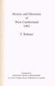 History and Directory of West Cumberland 1901 BULMER, T.