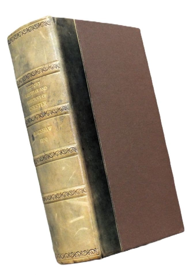 History, Gazetteer and Directory of the County Palatine of Chester BAGSHAW, Samuel