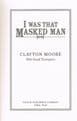 I Was That Masked Man  MOORE, Clayton (with Frank Thompson)