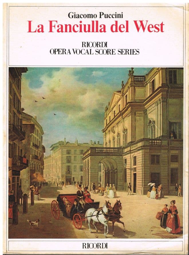 La Fanciulla del West  (English and Italian) Giacomo Puccini
