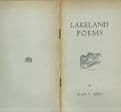 Lakeland Poems AIREY, Alan F.