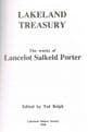Lakeland Treasury : The Works of Lancelot Salkeld Porter PORTER, Lancelot (Ted Relph, Editor)