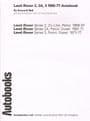 Land Rover 2, 2A, 3 1959-77 Autobook 895   BALL, Kenneth