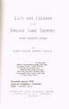 Lays and Legends of the English Lake Country  WHITE, John Pagen