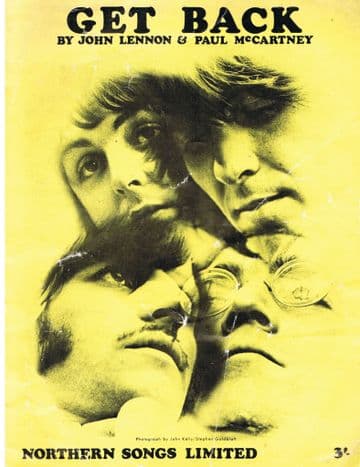 LENNON, J. & MCCARTNEY, P. Get Back (sheet music)