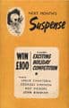 Mark Derby, Dashiell Hammett, Berkley Mather et al. Suspense July 1959 2'6 Monthly (A Fleetway Magaz