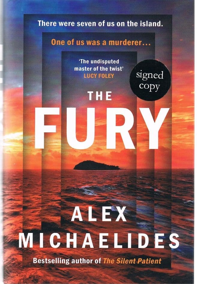 MICHAELIDES, Alex  The Fury (signed first edition)