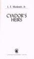 MODESITT, L. E  Cyador's Heirs (Saga of Recluce) 1st edit.