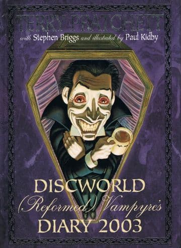 PRATCHETT. Terry and BRIGGS. Stephen Discworld (Reformed) Vampyre's Diary 2003 (as new)