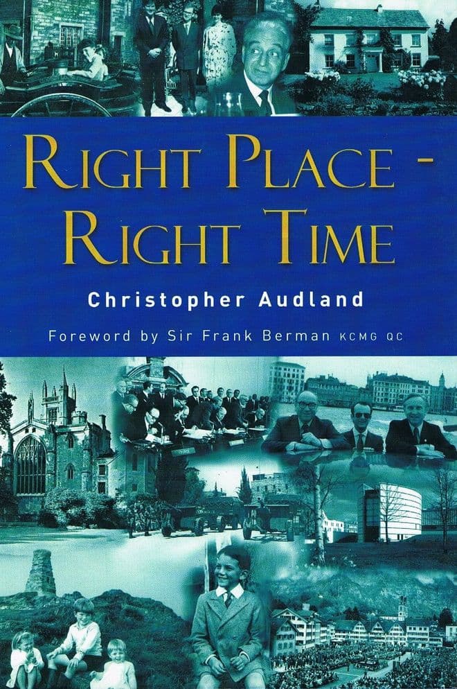 Right Place - Right Time AUDLAND, Christopher 