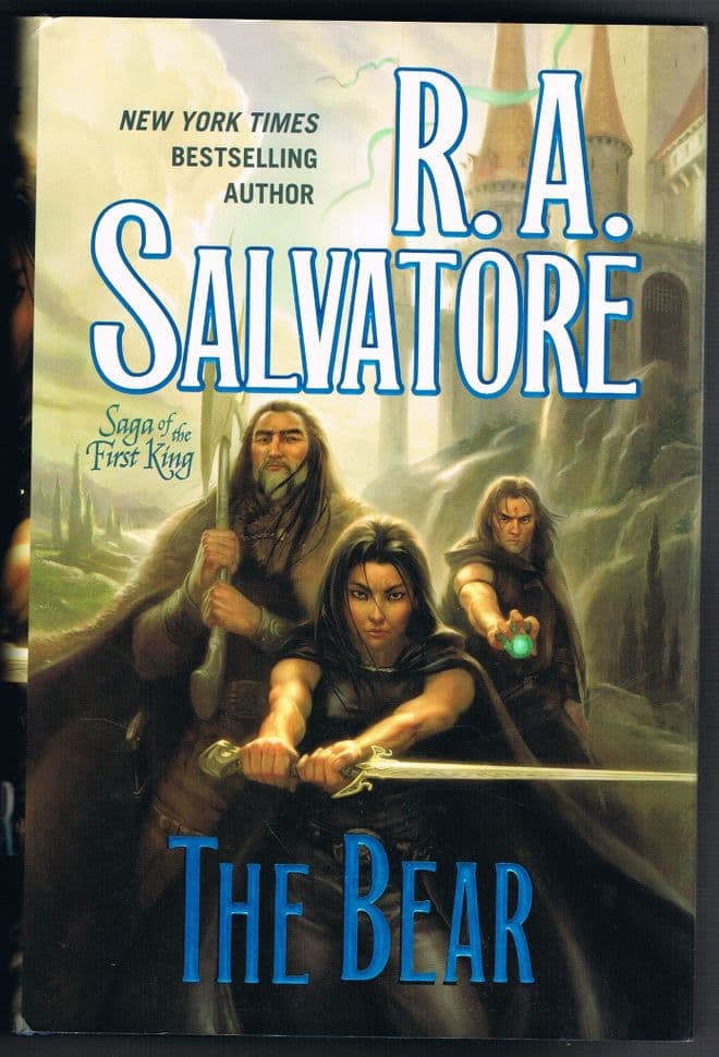 SALVATORE, R.A. The Bear  : Saga of the First King