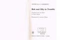 SCHMIDT, Annie M.G.  Bob and Jilly in Trouble (A Read Aloud Book)
