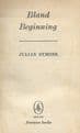 SYMONS, Julian Bland Beginning (Fontana Books 72)