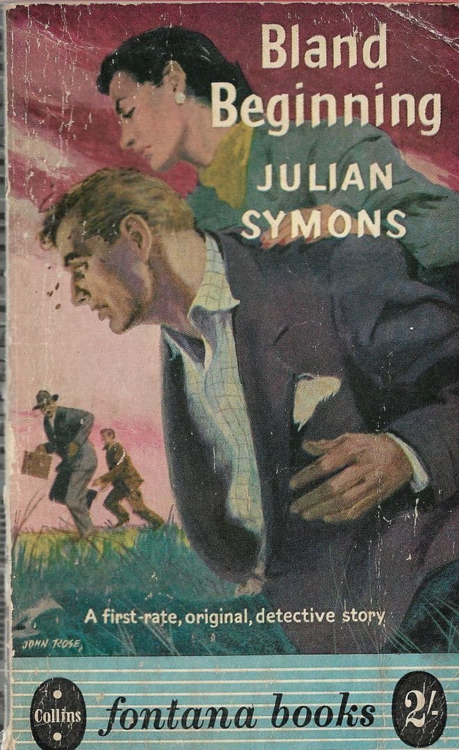 SYMONS, Julian Bland Beginning (Fontana Books 72)