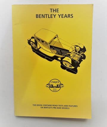 The Bentley Years Pitt, Colin